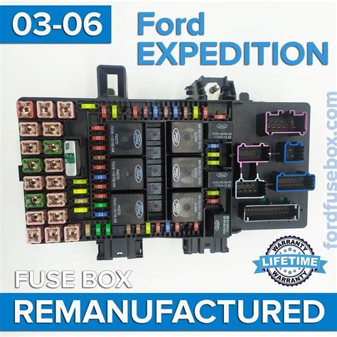 2005 ford expedition central junction box|2003 Ford Expedition fuse box.